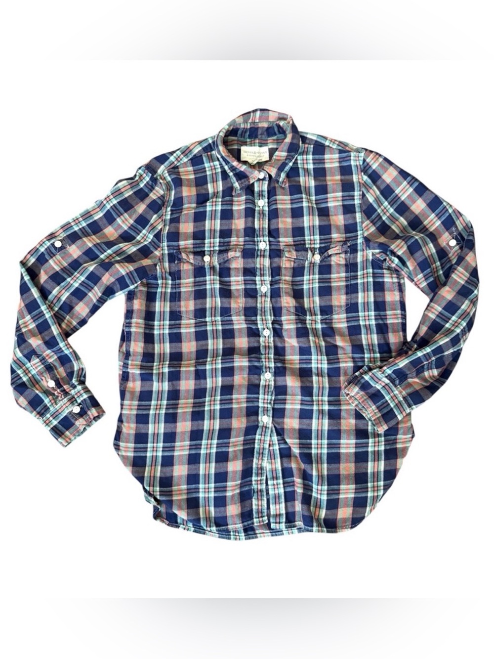 RALPH LAUREN Denim & Supply flannel shirt, size M